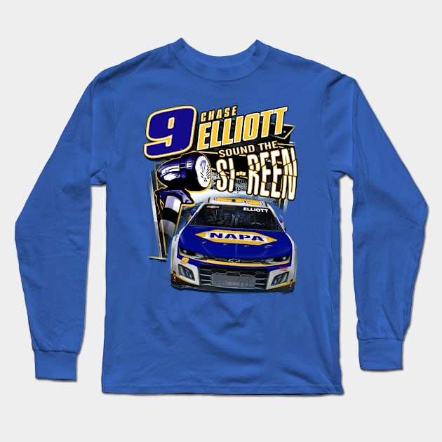 Chase Elliott Dominator Long Sleeve T-Shirt by art.Hamdan